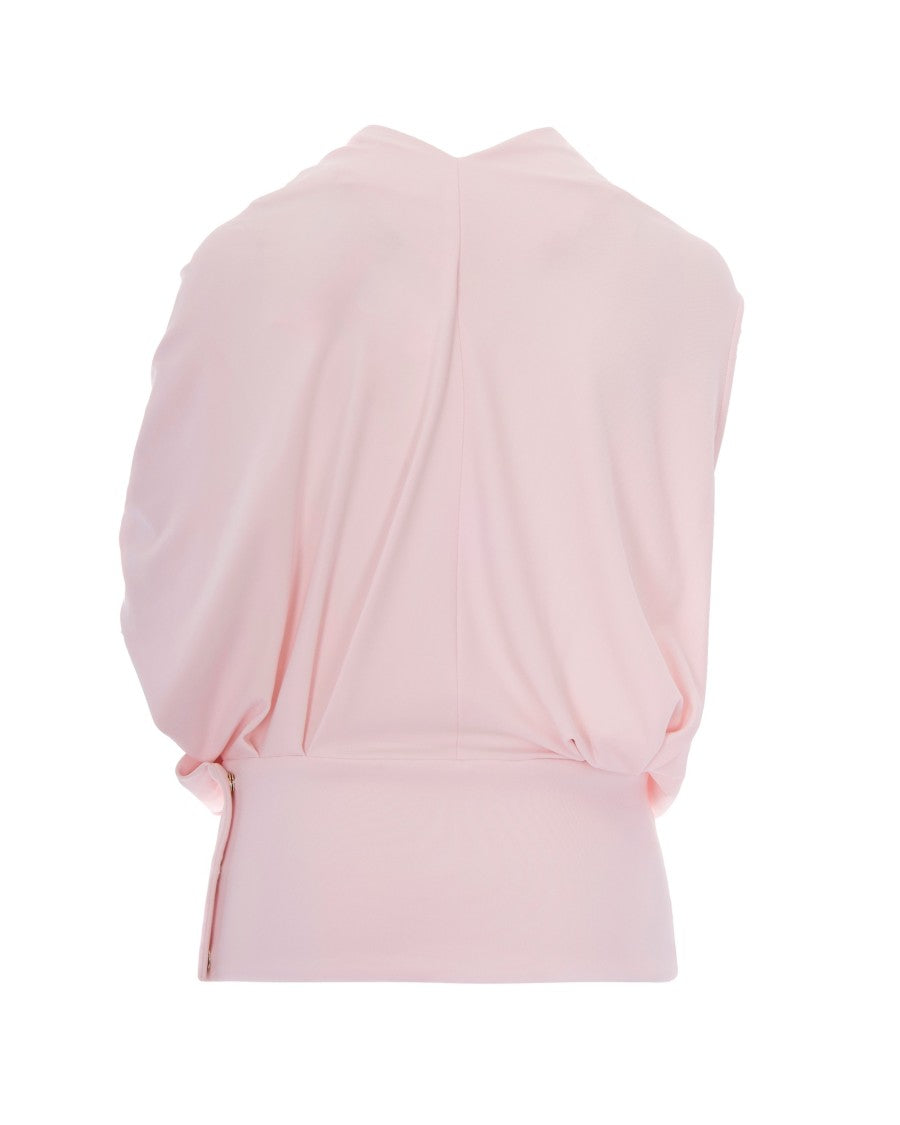 Sportmax Viscose-Blend Drape Top