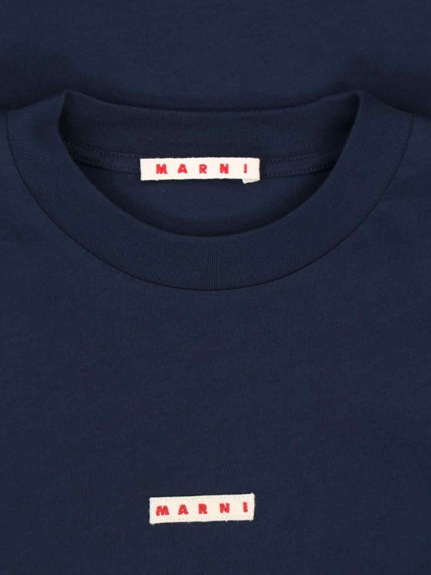 Marni Logo T-Shirt – Navy