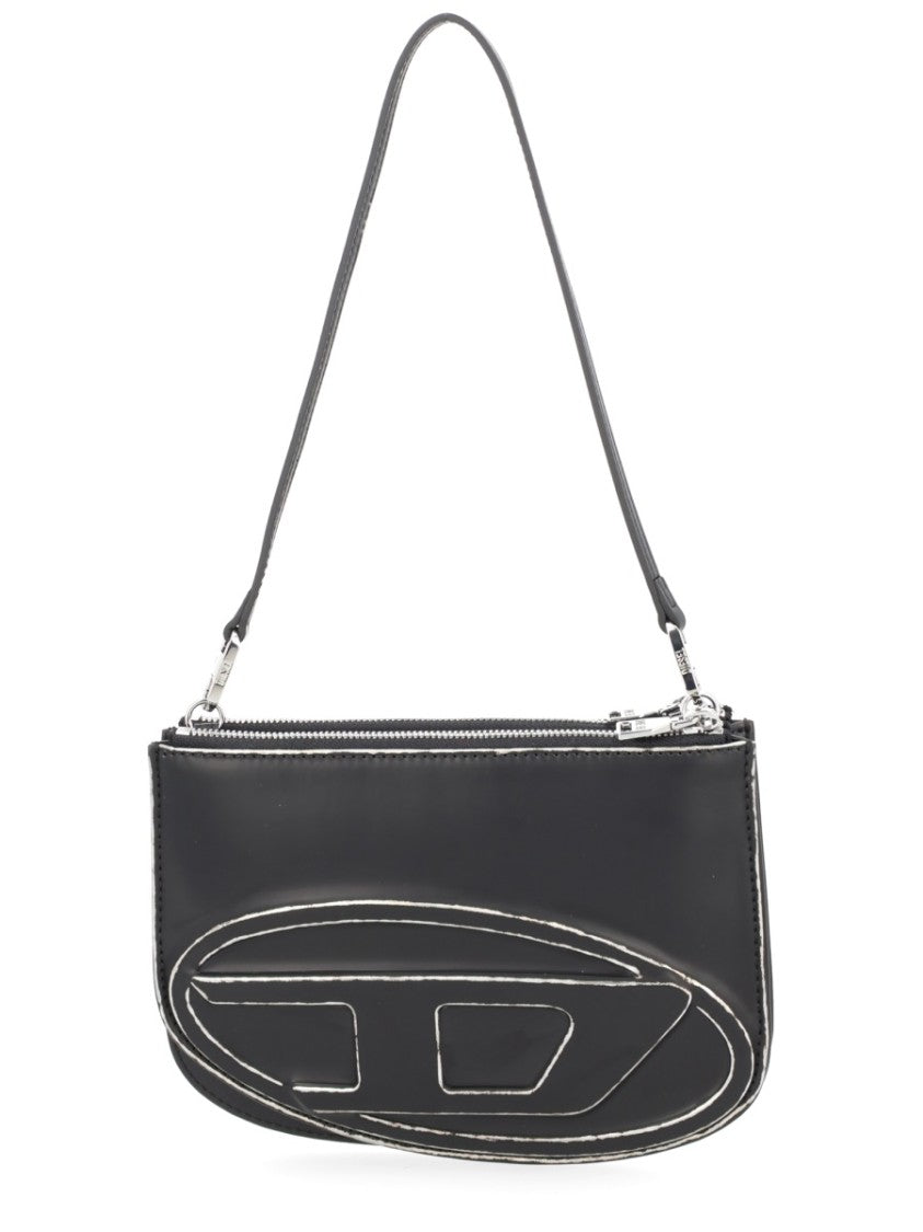 Diesel 1Dr Twin Oval Embossed Shoulder Bag