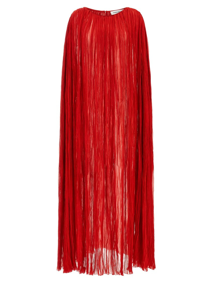 Federica Bonifaci The Pleated Dress Cape' Dress