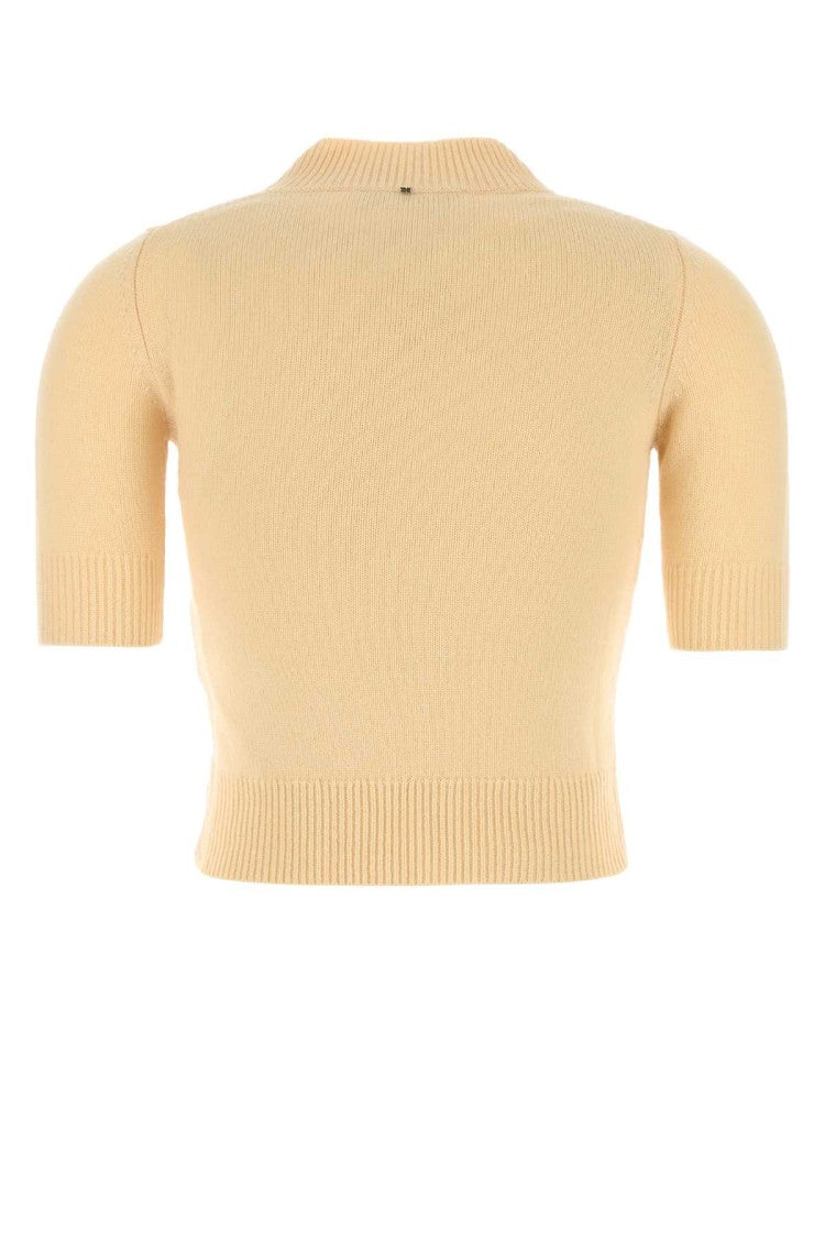 Sportmax Yellow Wool Blend Renon Sweater