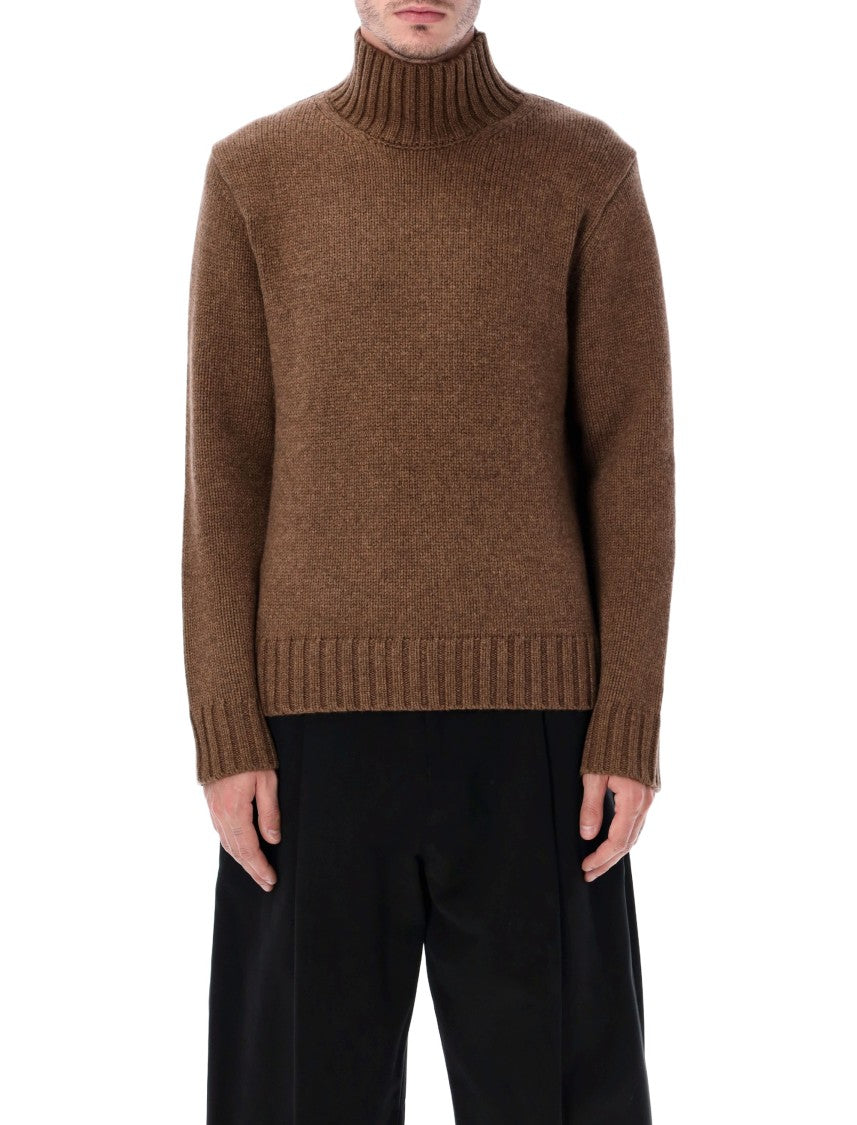 Studio Nicholson Loris Yak And Merino Wool High-Neck Knit