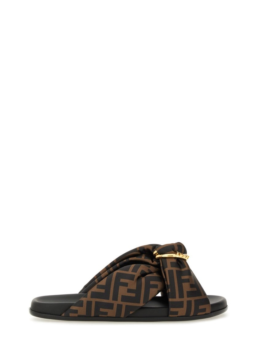 Fendi "Feel" Slide Sandal