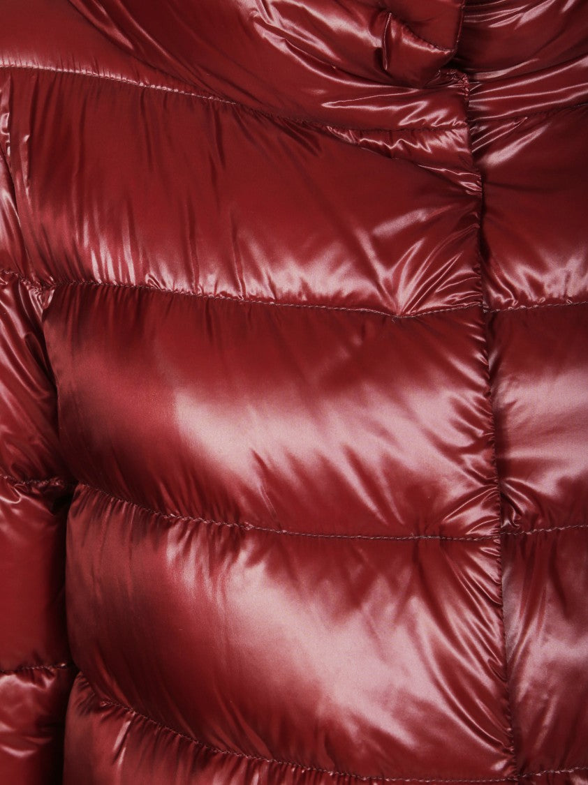 Herno Quilted Puffer Jacket With High Collar