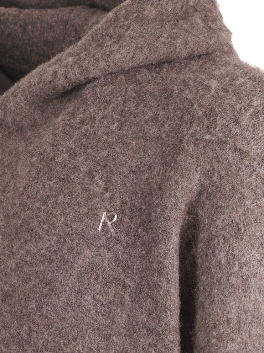 Represent Textured Borg Fabric Hoodie