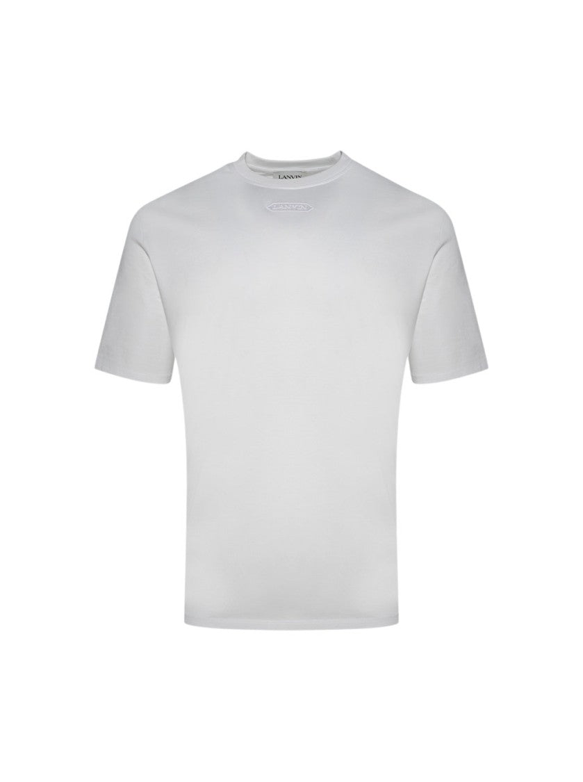Lanvin T-Shirt Patch Lanvin Optic White