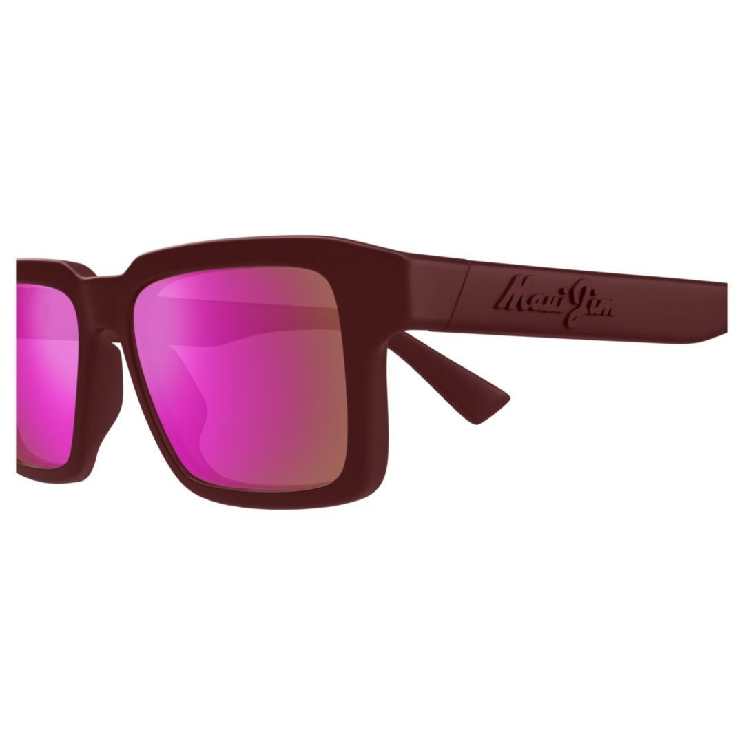 Maui Jim Kahiko Mirrored Rectangular Sunglasses