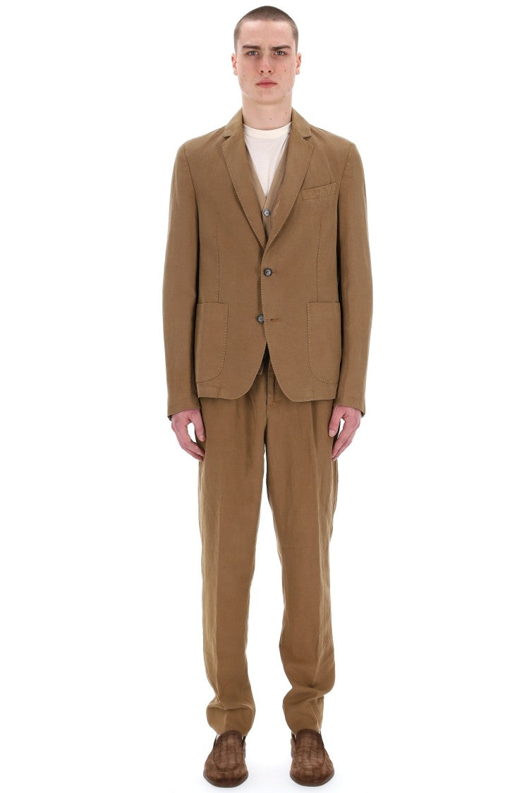 Officine Generale Nehemiah Model Fluid Lyocell-Linen Jacket