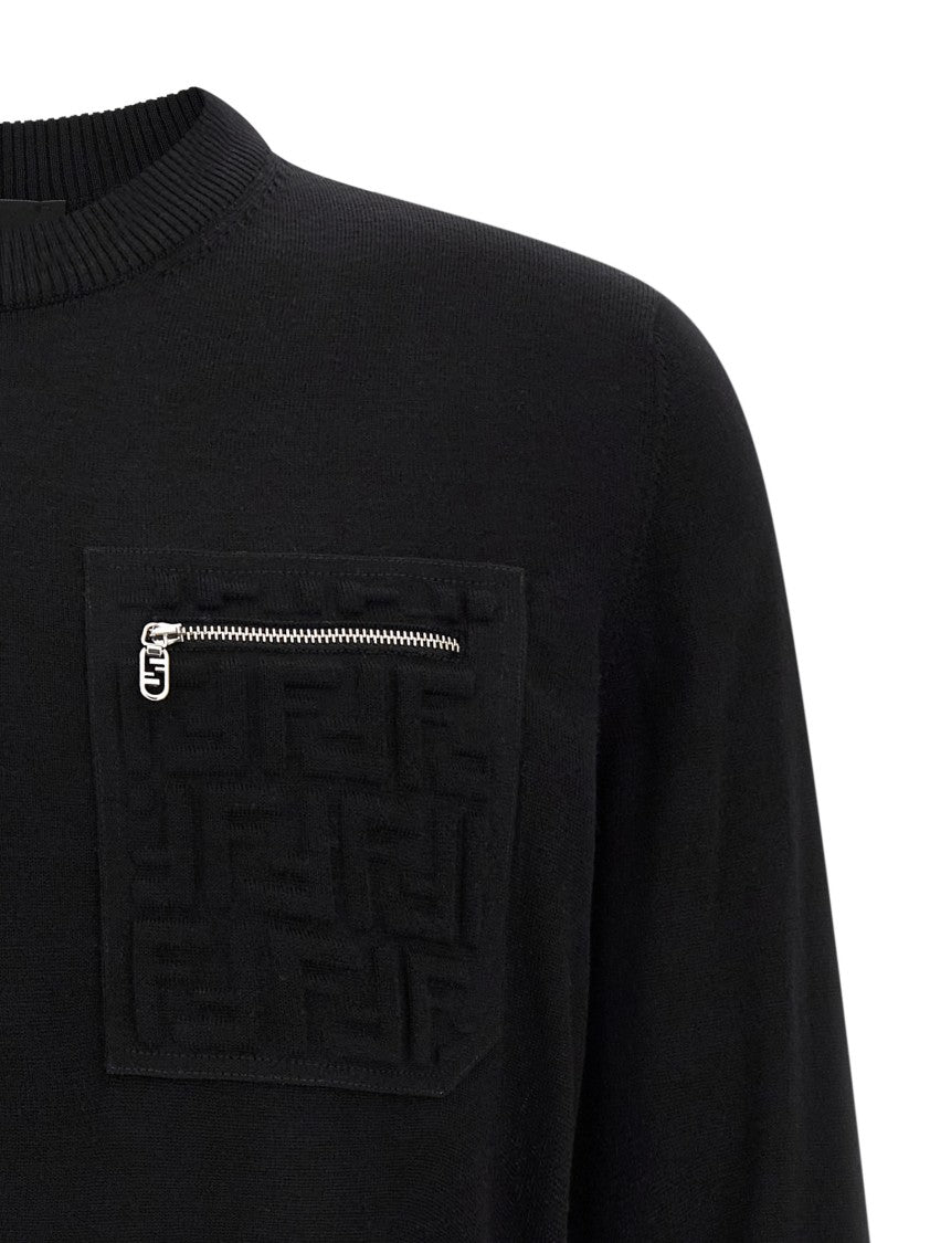 Fendi Ff Pocket Sweater