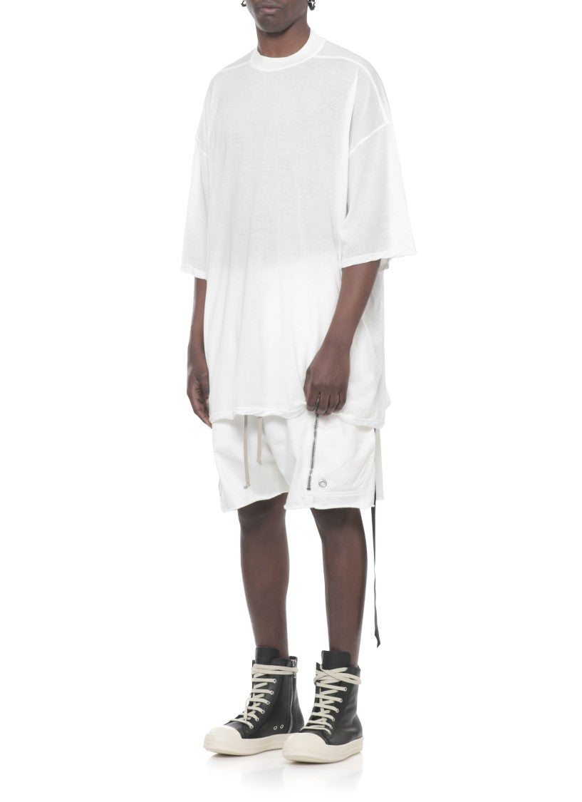 Drkshdw By Rick Owens White Tommy Cotton T-Shirt