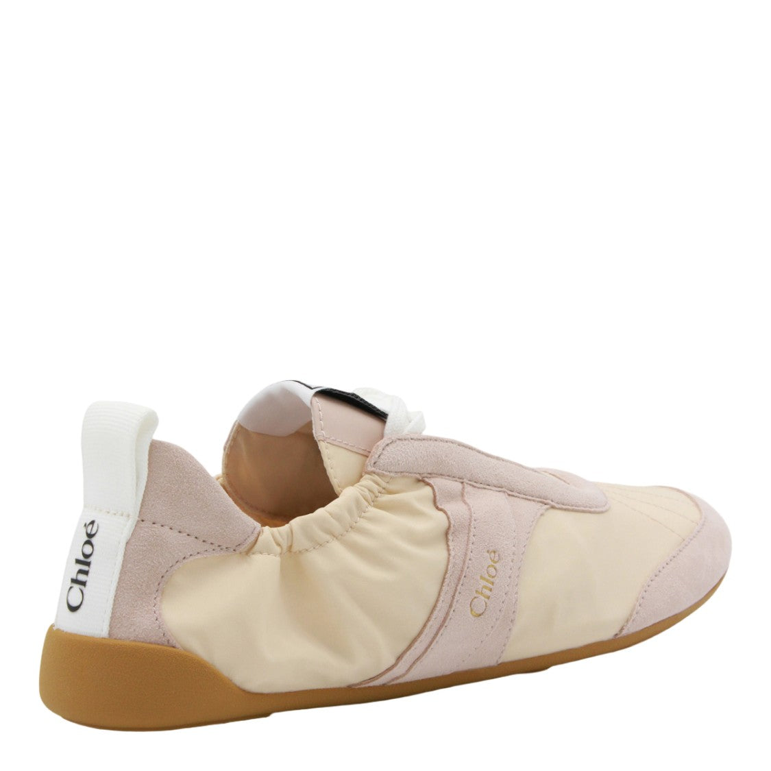 Chloé Low-Profile Sneakers With Soft Elasticized Collar