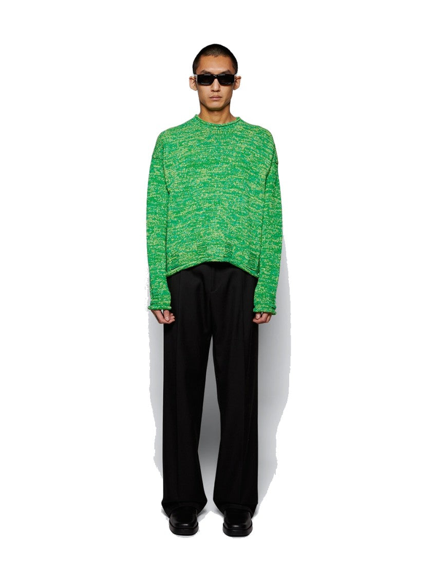 J. W. Anderson Space Dye Sweater Apple