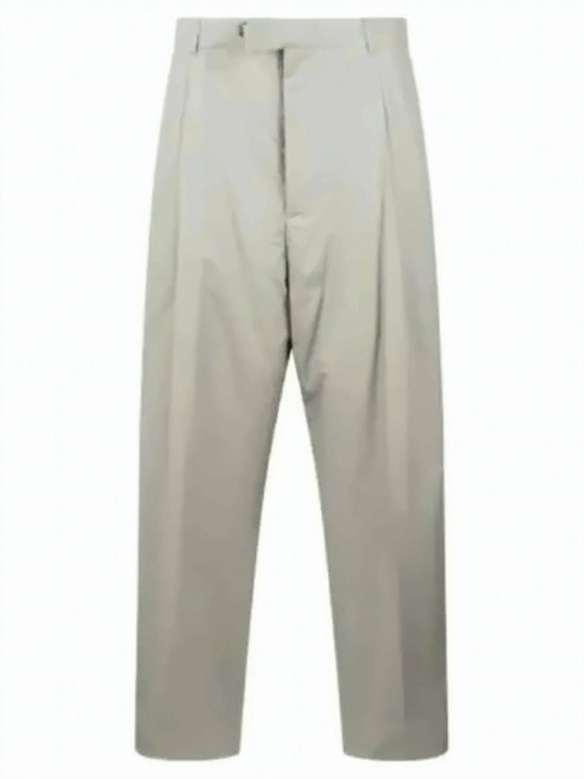 Dior Tailored Straight Pants With Subtle Pleats And Refined Finish