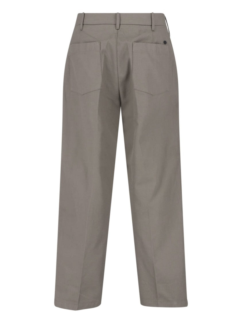 Closed Green Blomberg Wide Leg Trousers