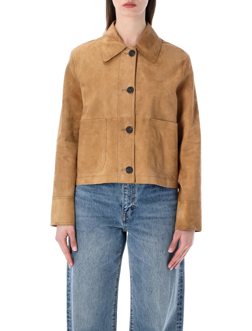 Sword 6.6.44 Suede Cropped Jacket