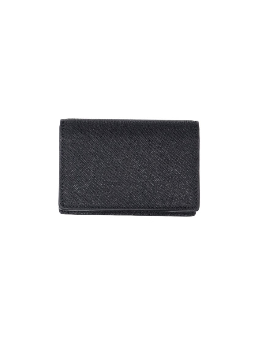 Vivienne Westwood Black Orb Calf Leather Wallet