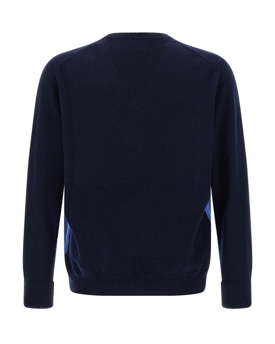 Ballantyne Cashmere Sweater With Diamond Pattern