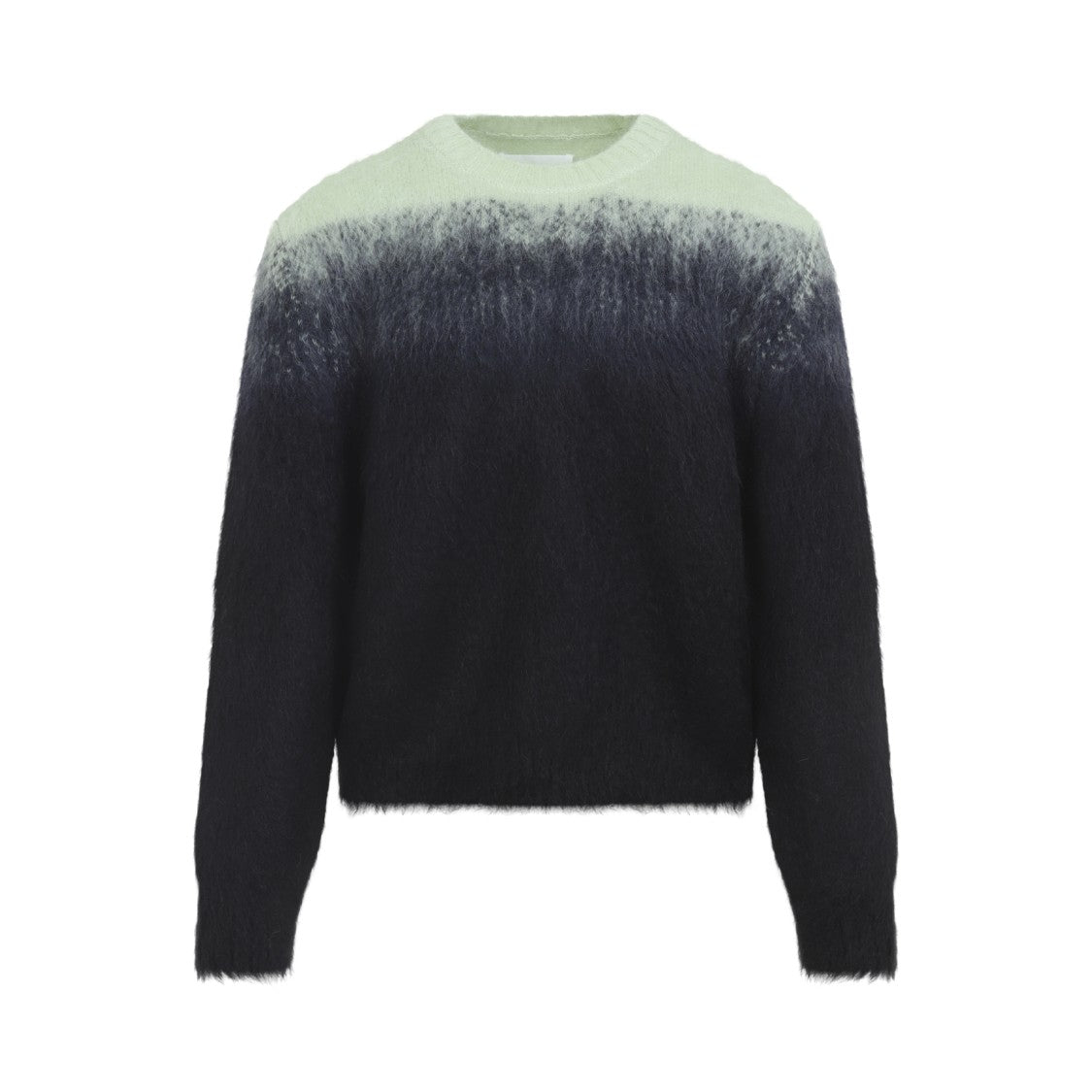 Jil Sander Gradient Knit Sweater With Crew Neckline