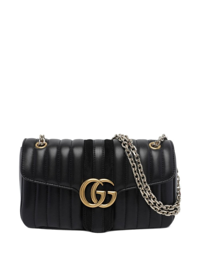 Gucci Black Quilted Lamb Leather Shoulder Bag