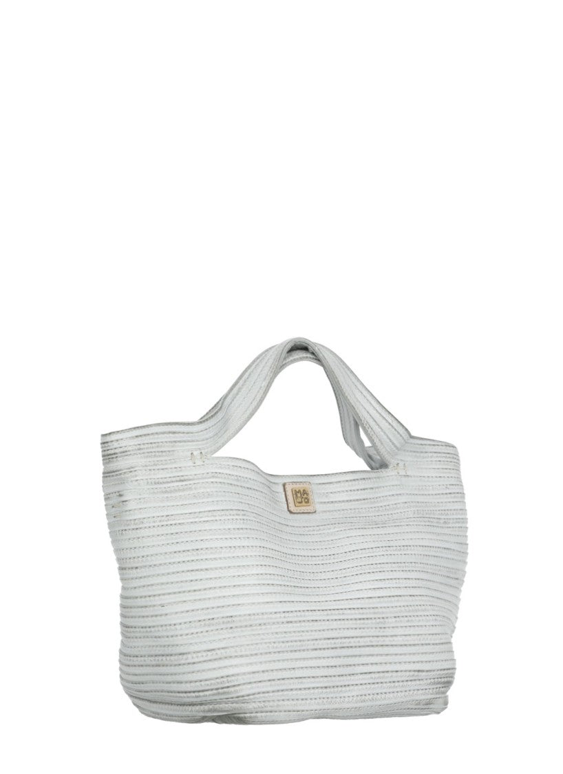 Majo Textured Light Blue Leather Shoulder Bag With Versatile Carrying Options