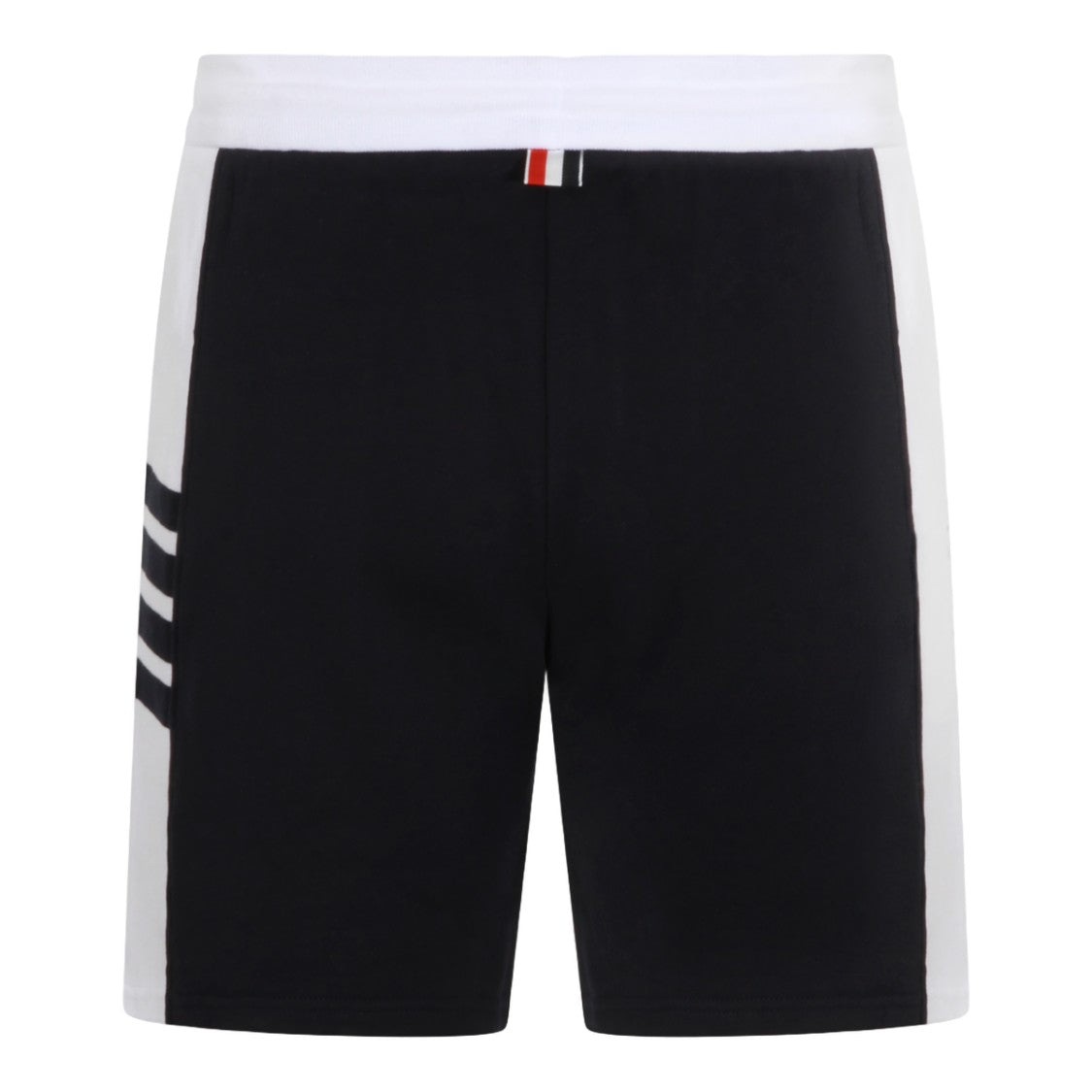 Thom Browne Casual Sport Shorts With White Side Panels