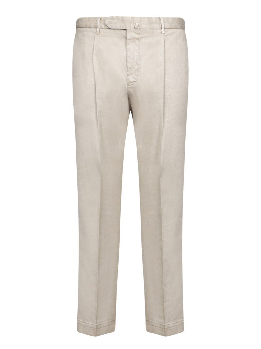 Dell'oglio Tailored Beige Trousers