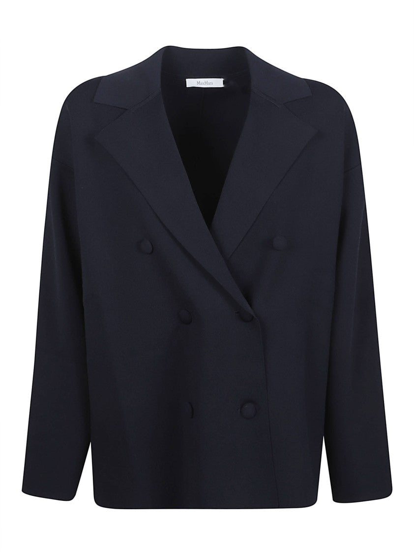Max Mara Cropped Double-Breasted Jacket