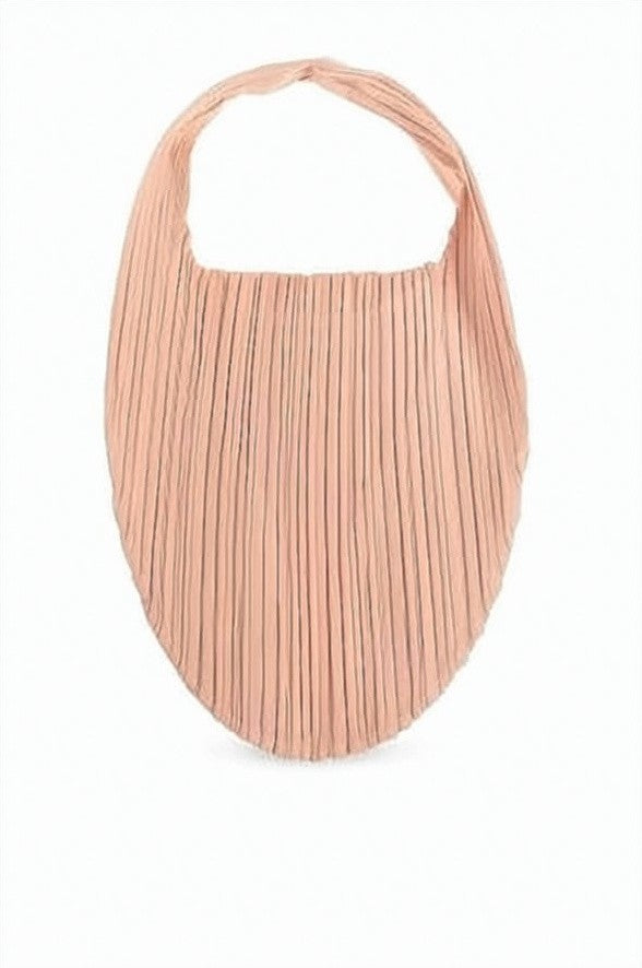 Pleats Please Pleated Texture Tote Bag With Rounded Silhouette