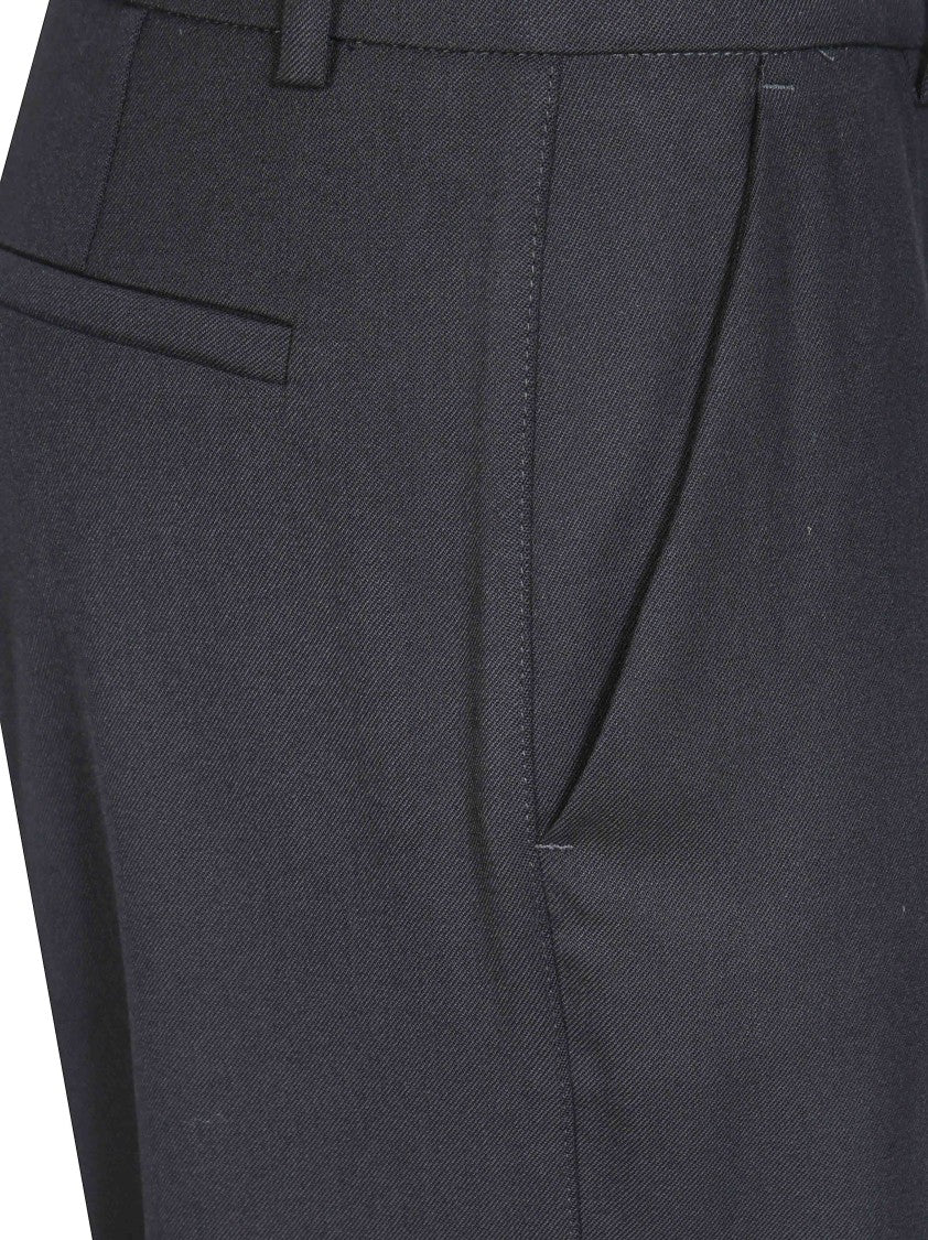 Parosh Sallia Bi Stretch Mid-Rise Straight-Leg Trousers