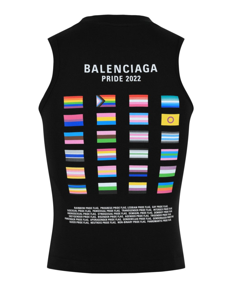 Balenciaga Pride 2022 Fitted Graphic Tank