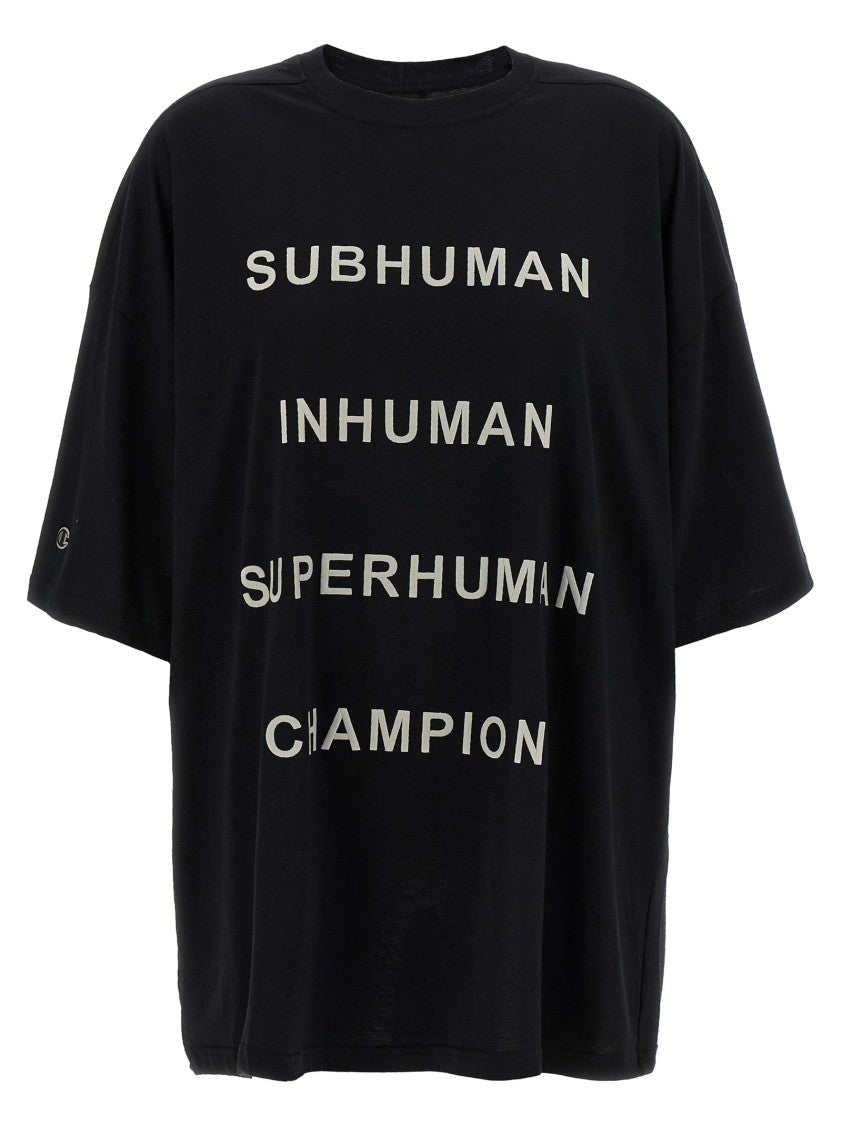 Rick Owens Oversized Organic Cotton T-Shirt