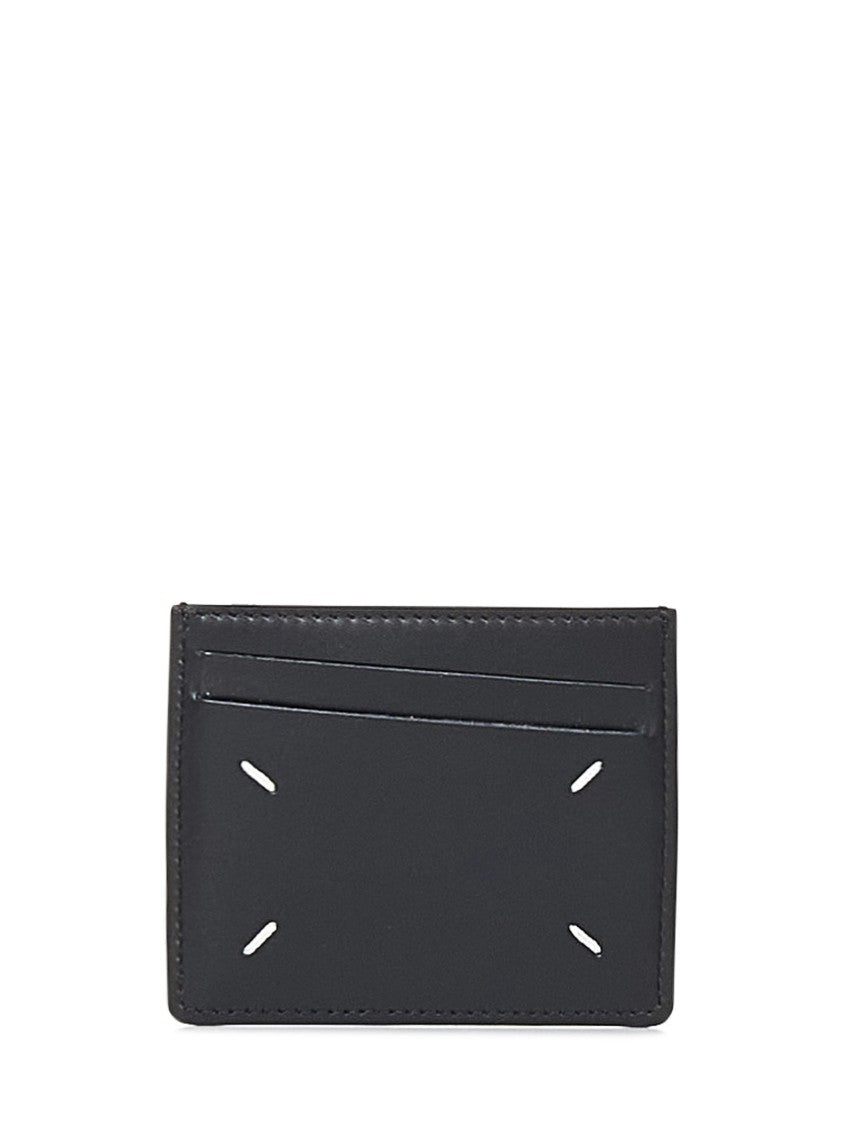 Maison Margiela Black Leather Card Holder