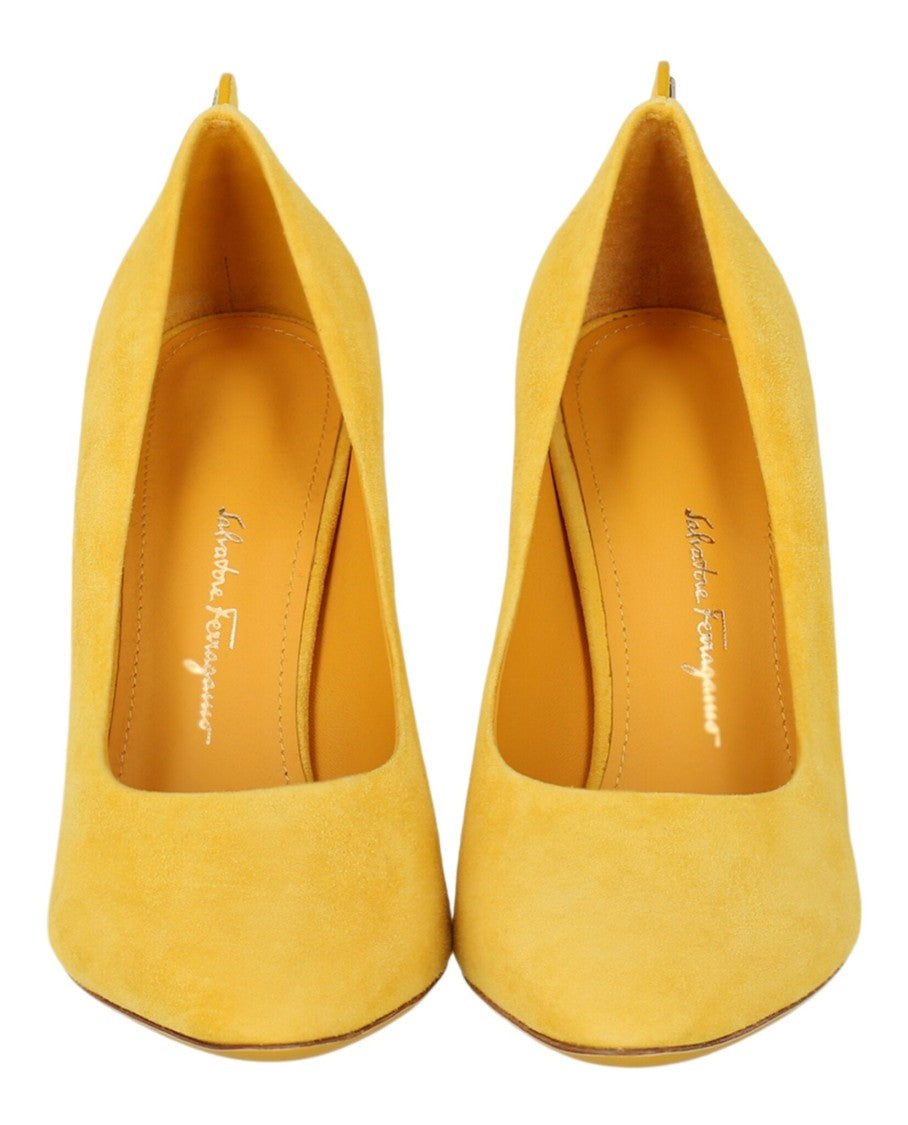 Ferragamo Judy Suede Pumps
