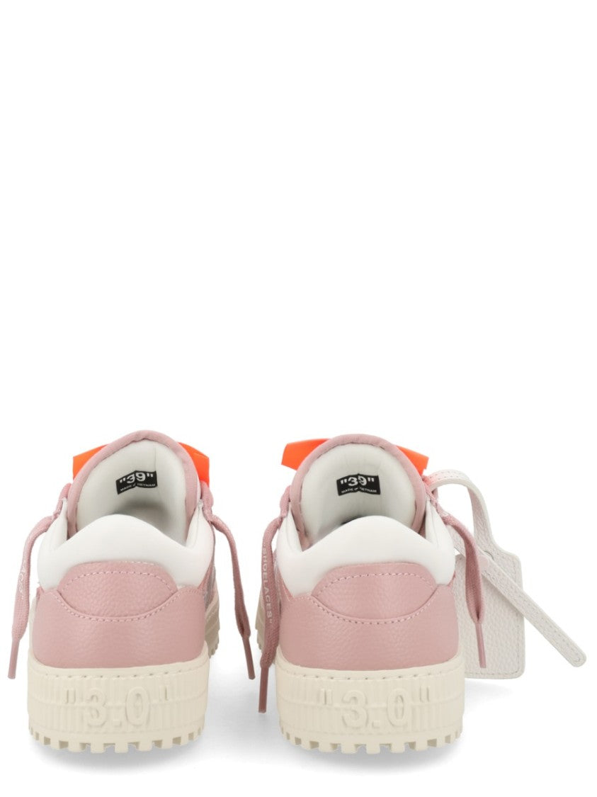 Off-White Pink Low Top 3.0 Court Sneakers