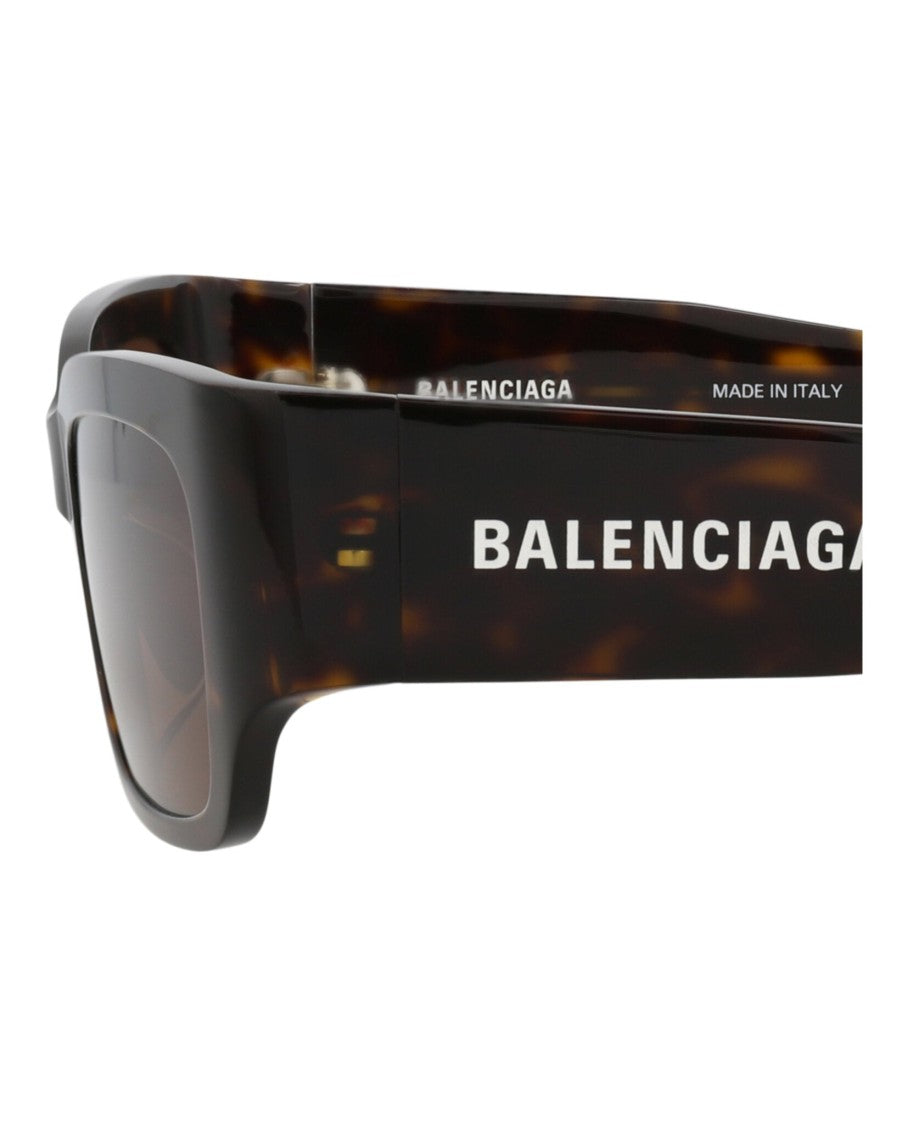 Balenciaga Square-Frame Recycled Acetate Sunglasses