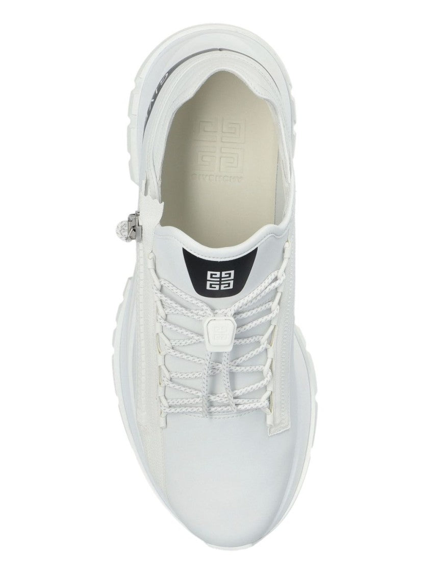 Givenchy White Textured Light Sneakers