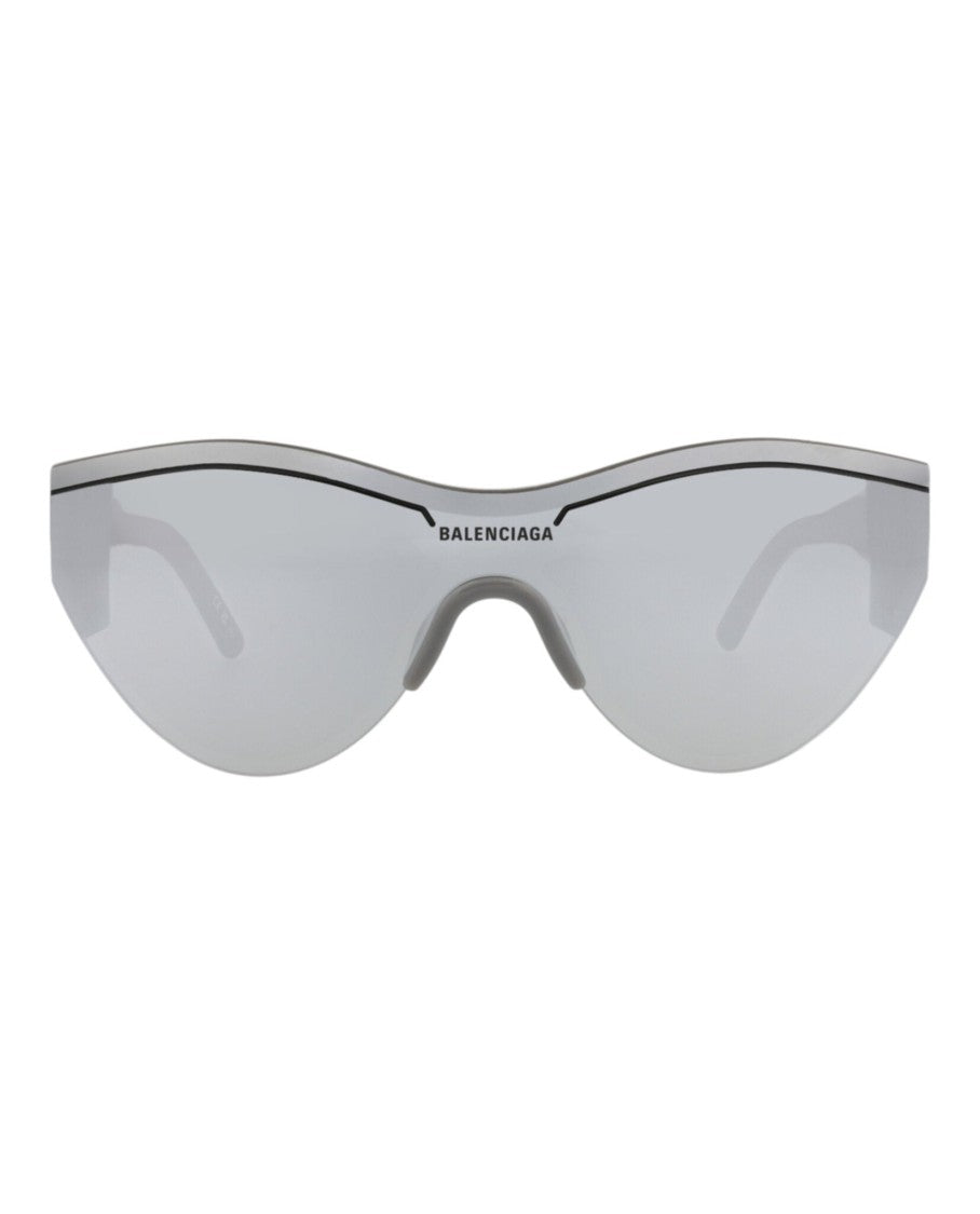 Balenciaga Shield-Frame Recycled Acetate Sunglasses