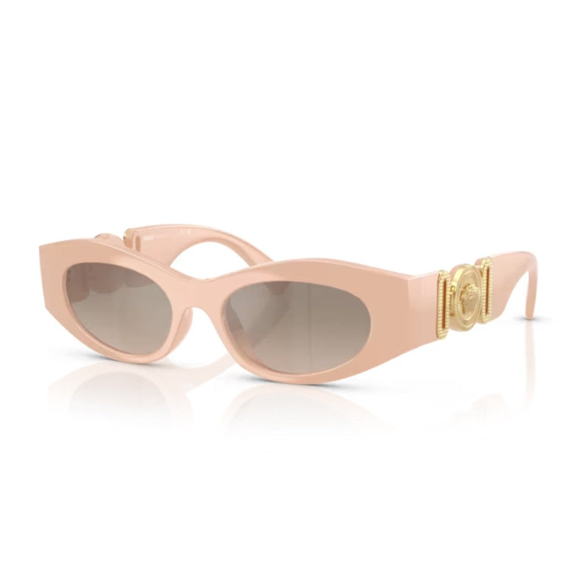 Versace Beige Medusa Biggie 0Ve4480u Injected Cat-Eye Sunglasses
