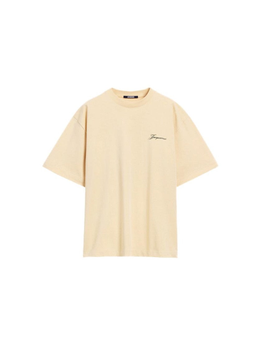 Jacquemus Halteres Tee Athletic Club Beige