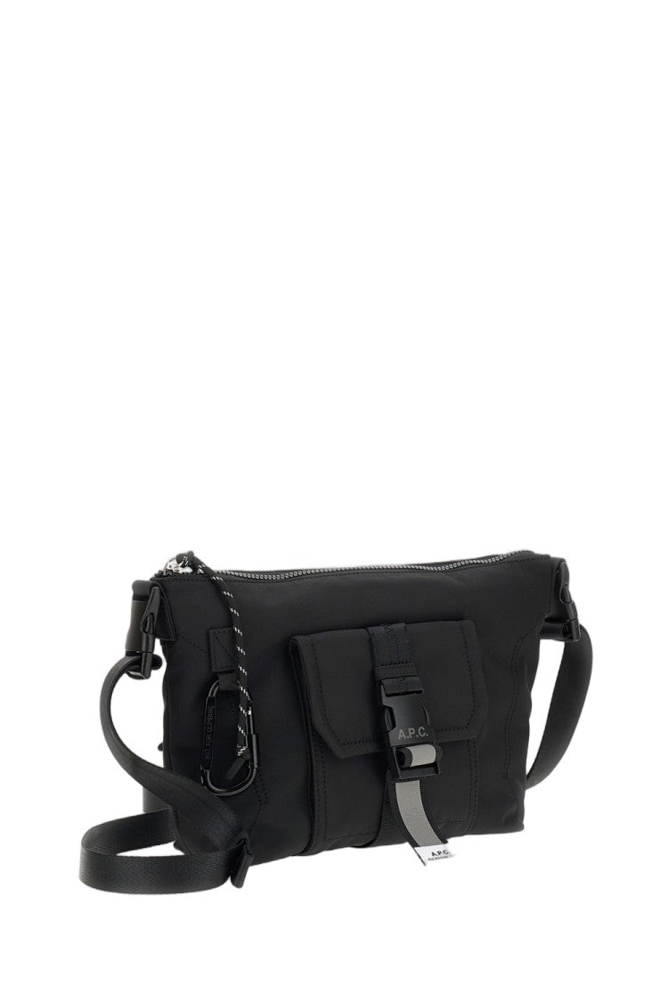 A.P.C. Technical Ripstop Fabric Crossbody Trek Bag