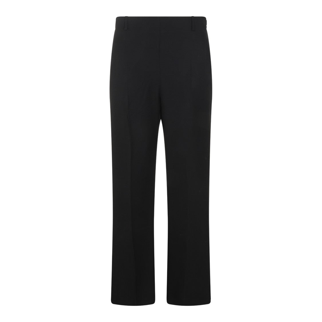 Khaite Straight-Leg Pants Wool - Black