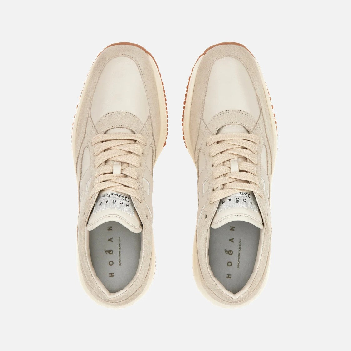 Hogan Yogurt Interactive H713 Lace-Up Sneakers