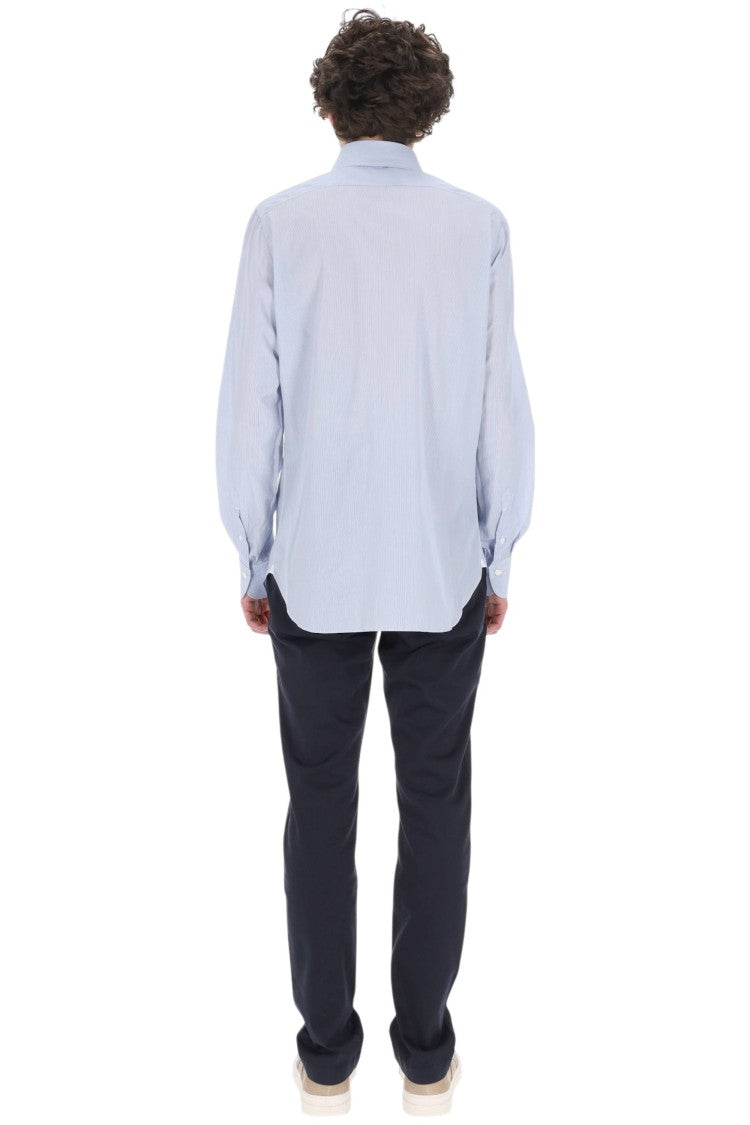 Finamore Striped 170/2 Cotton Casual Shirt