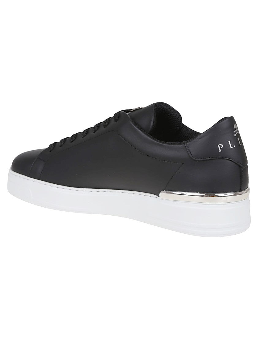 Philipp Plein Low-Top Hexagon Leather Sneakers
