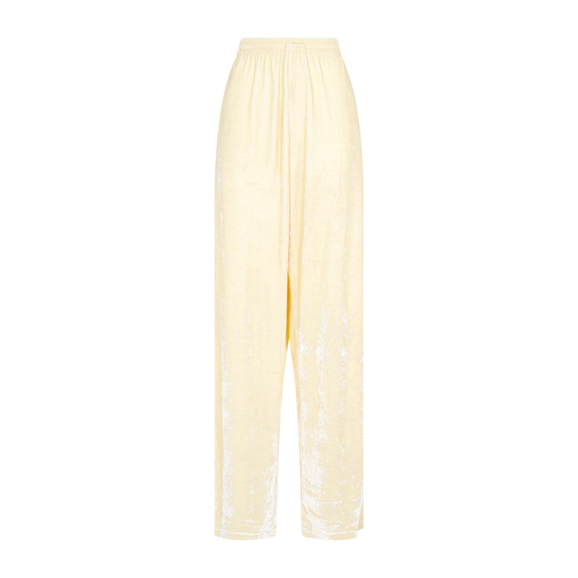 Balenciaga Baggy Cream Viscose Pants