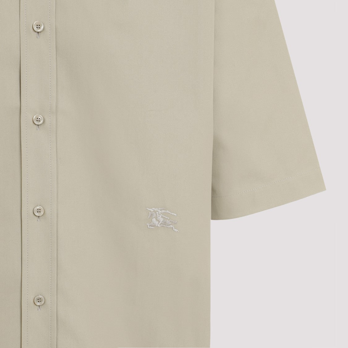 Burberry Hunter Green Cotton Shirt