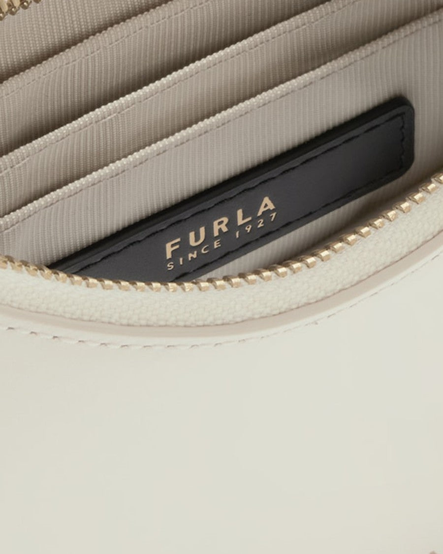 Furla Delizia Mini Shoulder Bag Cream