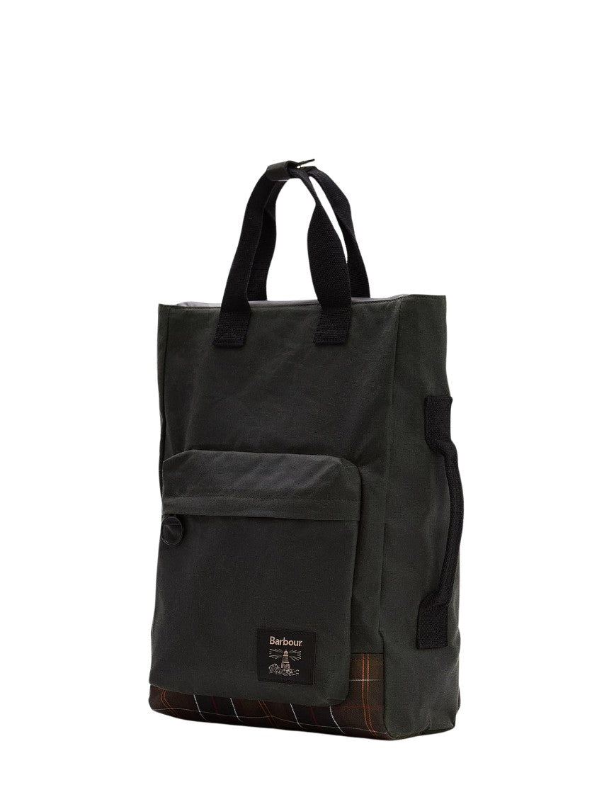 Barbour Field Waxed Backpack