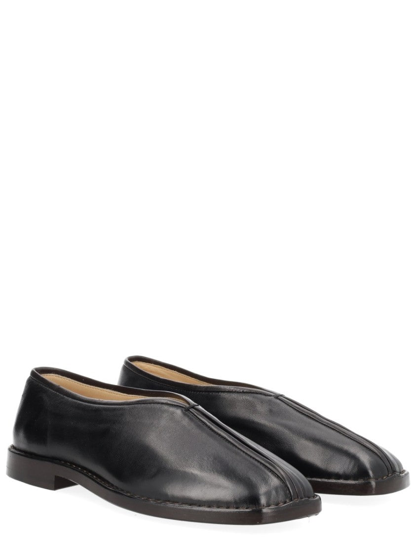 Lemaire Flat Piped Lamb Leather Slippers