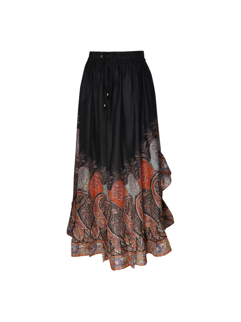 Zimmermann Rhiannon Ruffle Maxi Skirt